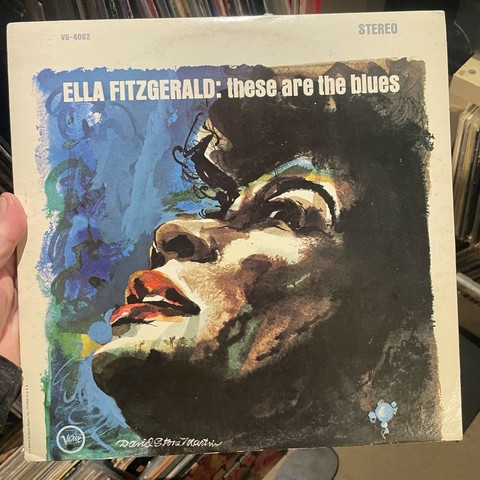 STEREO V6-4062 ELLA FITZGERALD: these are the blues 0 Metro Coldayn-Mayer, Inc. /Printed In U.S. Al Newe DardStora artin