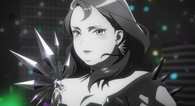 plus-size model Rinko in spiky armor
