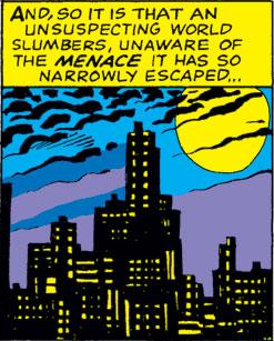 An unsuspecting world slumbers